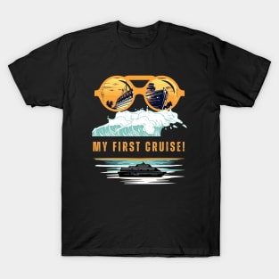 My First Cruise! Fun Cruise with Wawes T-Shirt